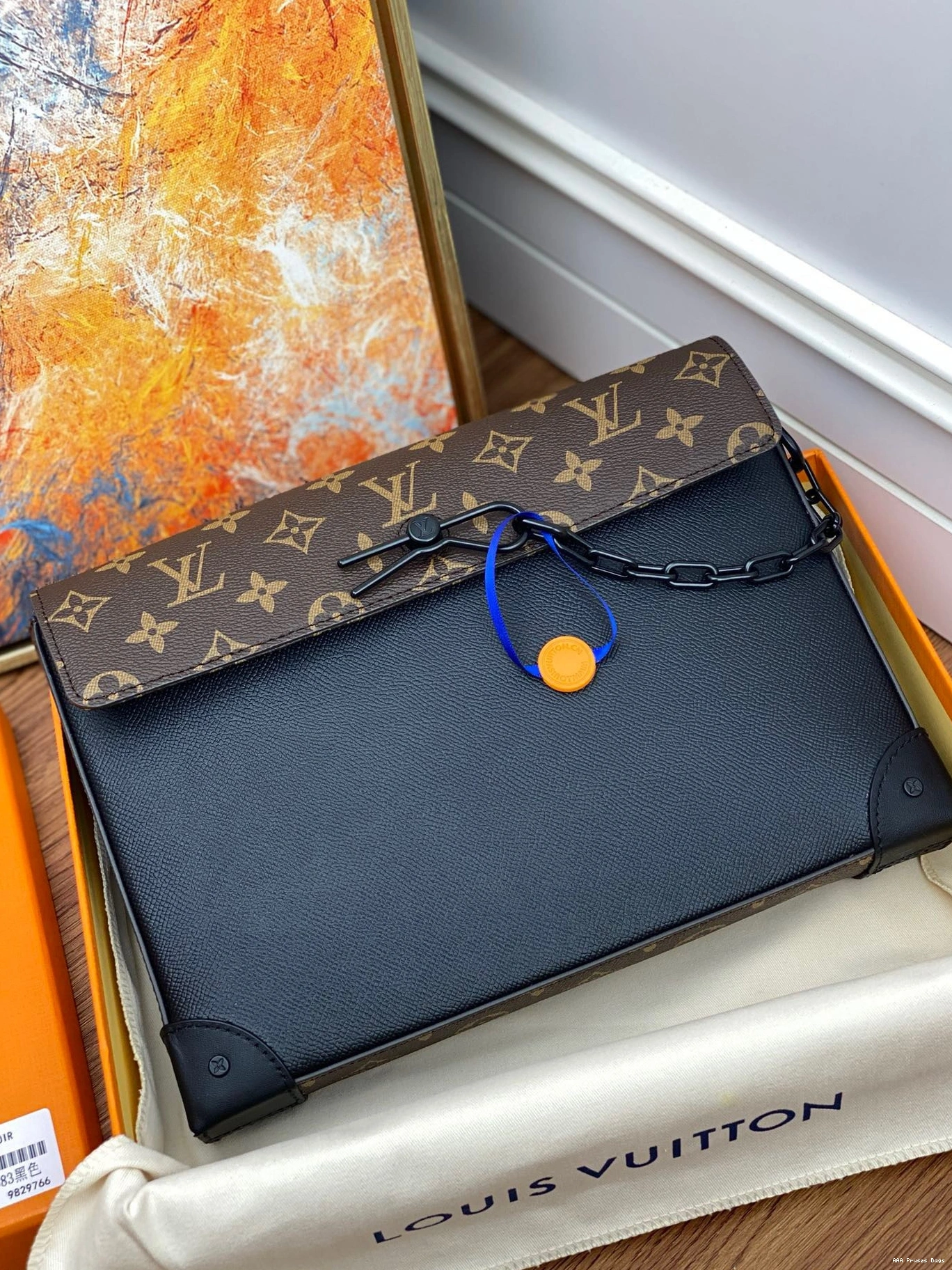 AAA Pruses Bags VUITTON STEAMER POCHETTE VOYAGE LOUIS 0721